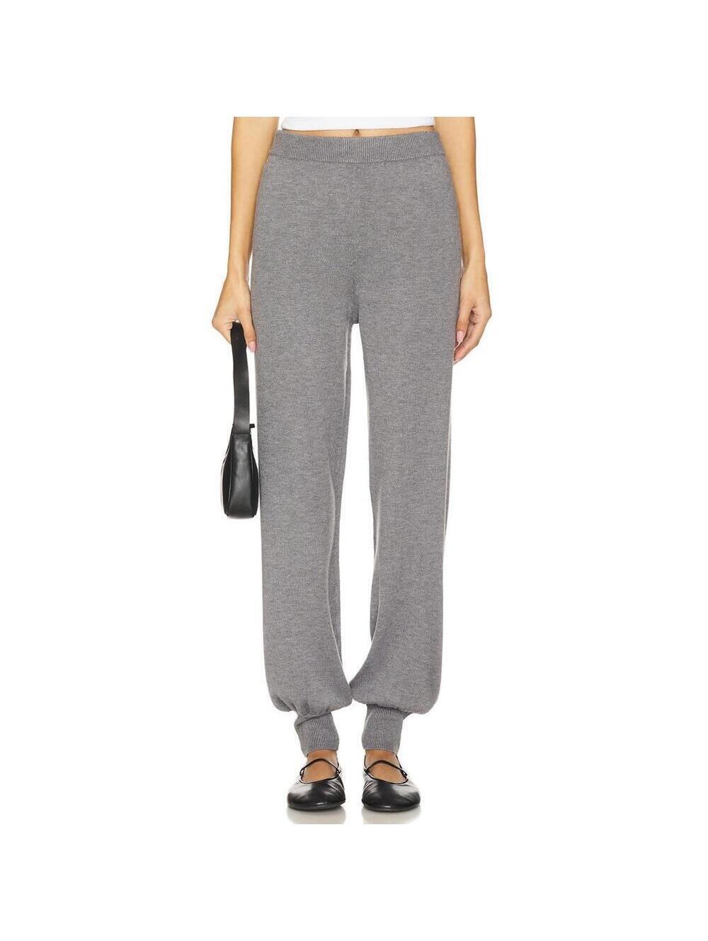 Lovers and Friends Cordella Knit Pants in Grey